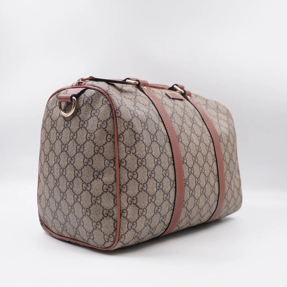 ❌️❌️SOLD❌️❌️BM40 💚 Gucci Joy Boston Bag GG Coated Canvas Medium - Picture 6 of 14